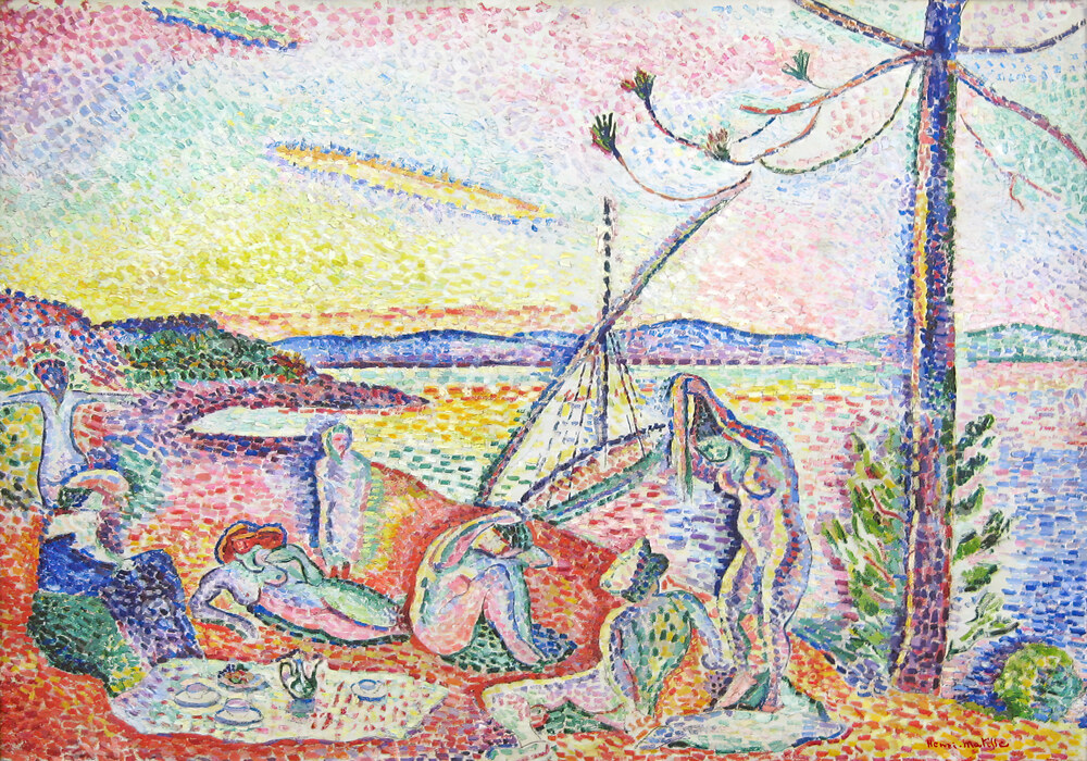 Πινακας σε καμβά MATISSE - LUXE CALME ET VOLUPTE
