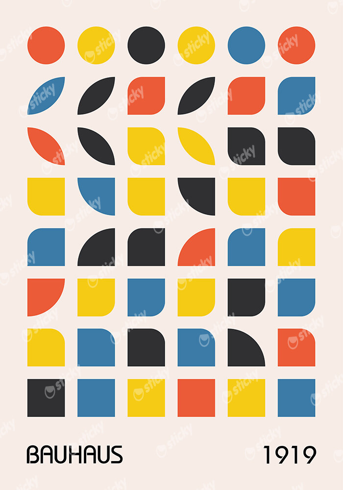 Πόστερ BAUHAUS 1919