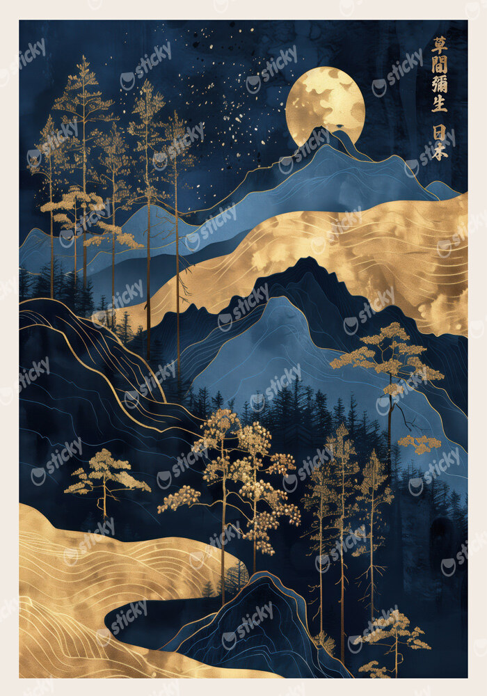 Πόστερ JAPANESE GRASSLANDS