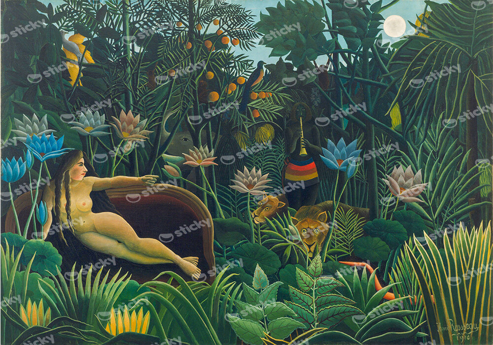 Πινακας σε καμβά HENRI ROUSSEAU - THE DREAM