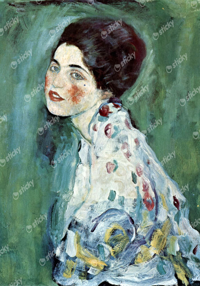 Πινακας σε καμβά KLIMT - PORTRAIT OF A LADY