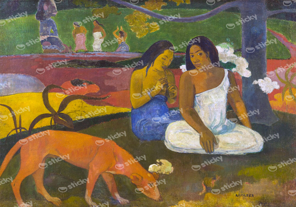 Πινακας σε καμβά PAUL GAUGUIN - AREAREA