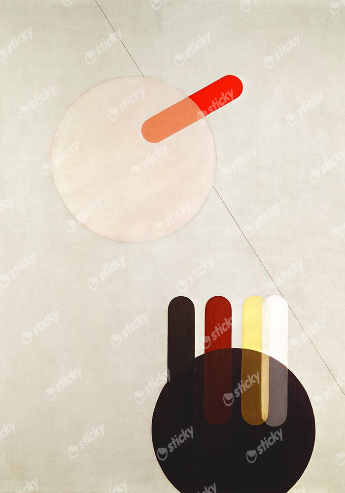 Πινακας σε καμβά LASZLO MOHOLY-NAGY - LK IIII