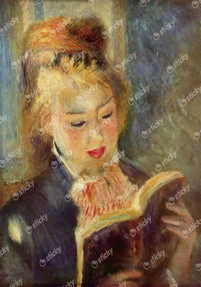 Πινακας σε καμβά RENOIR - LA LISEUSE