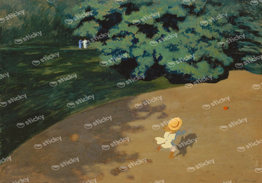 Πινακας σε καμβά FELIX VALLOTTON - LE BALLON