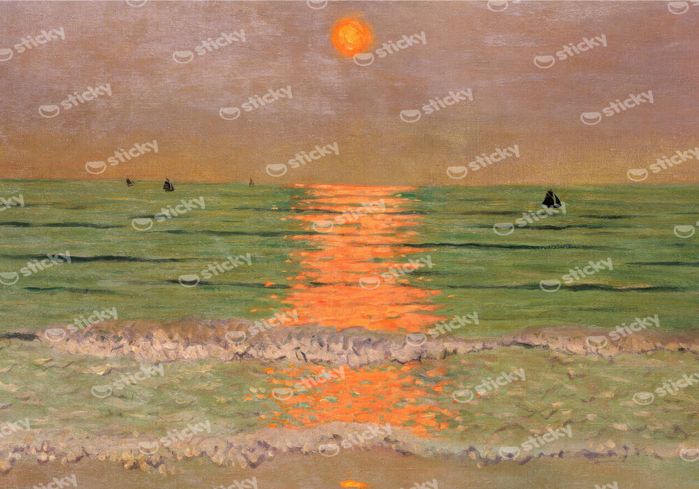 Πινακας σε καμβά FELIX VALLOTTON - SUNSET