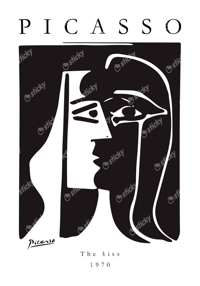 Πόστερ PICASSO - THE KISS