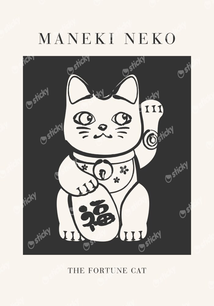 Πόστερ MANEKI NEKO THE FORTUNE CAT