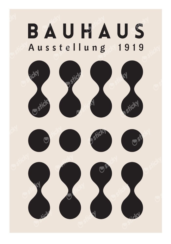 Πόστερ BAUHAUS DOTS