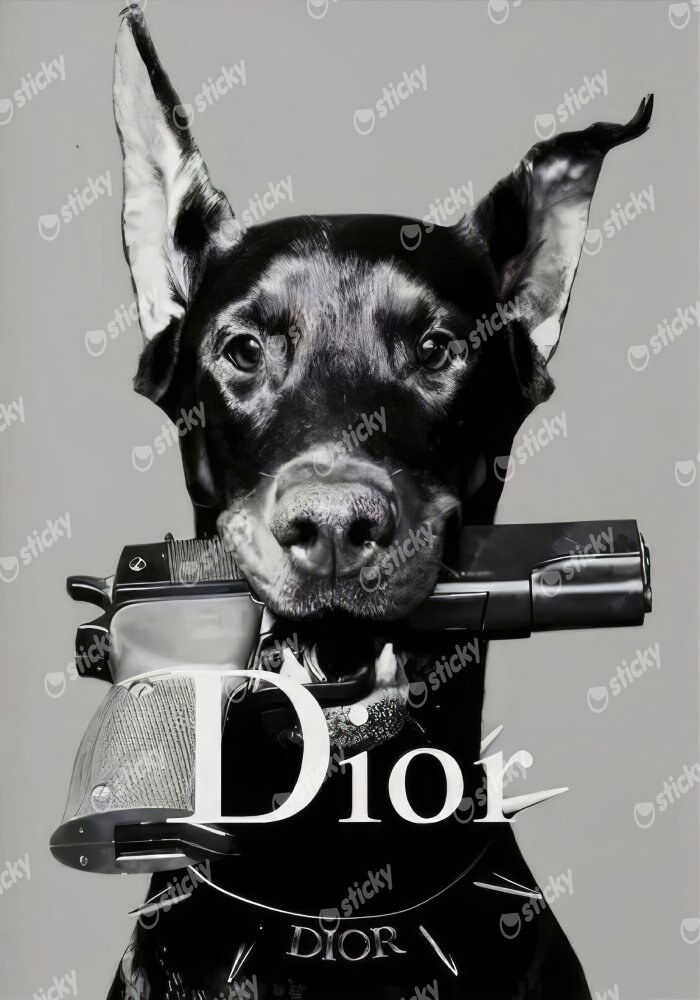 Πόστερ DIOR DOG