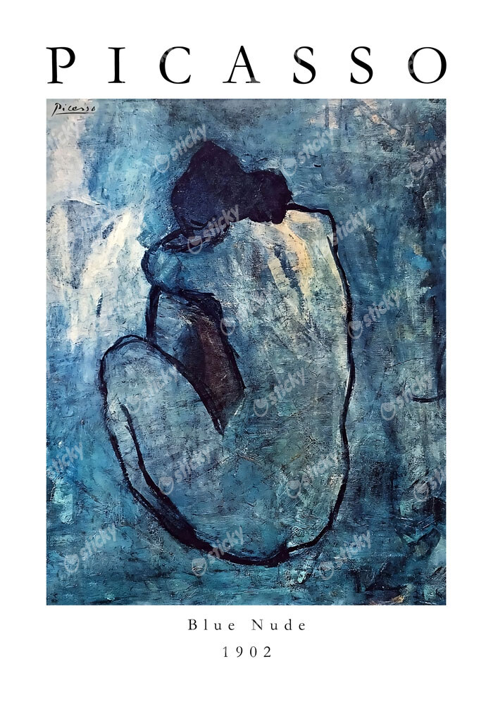 Πόστερ PICASSO - BLUE NUDE