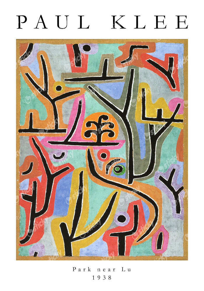 Πόστερ PAUL KLEE - PARK NEAR LU