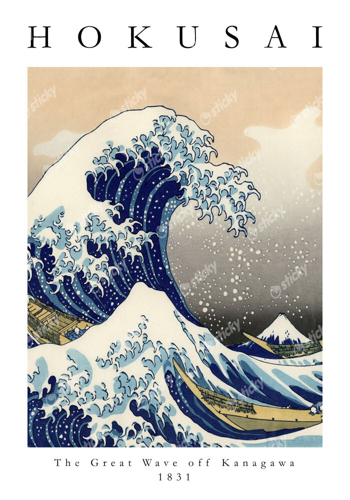 Πόστερ HOKUSAI - GREAT WAVE