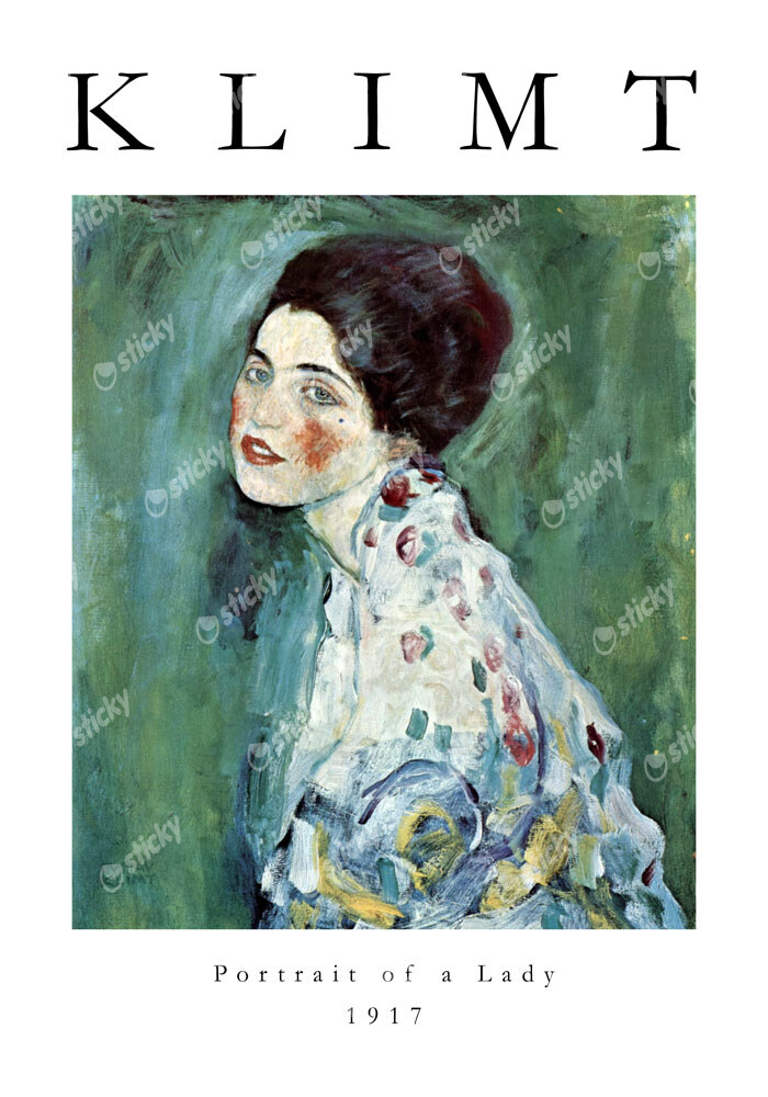 Πόστερ KLIMT - PORTRAIT OF A LADY