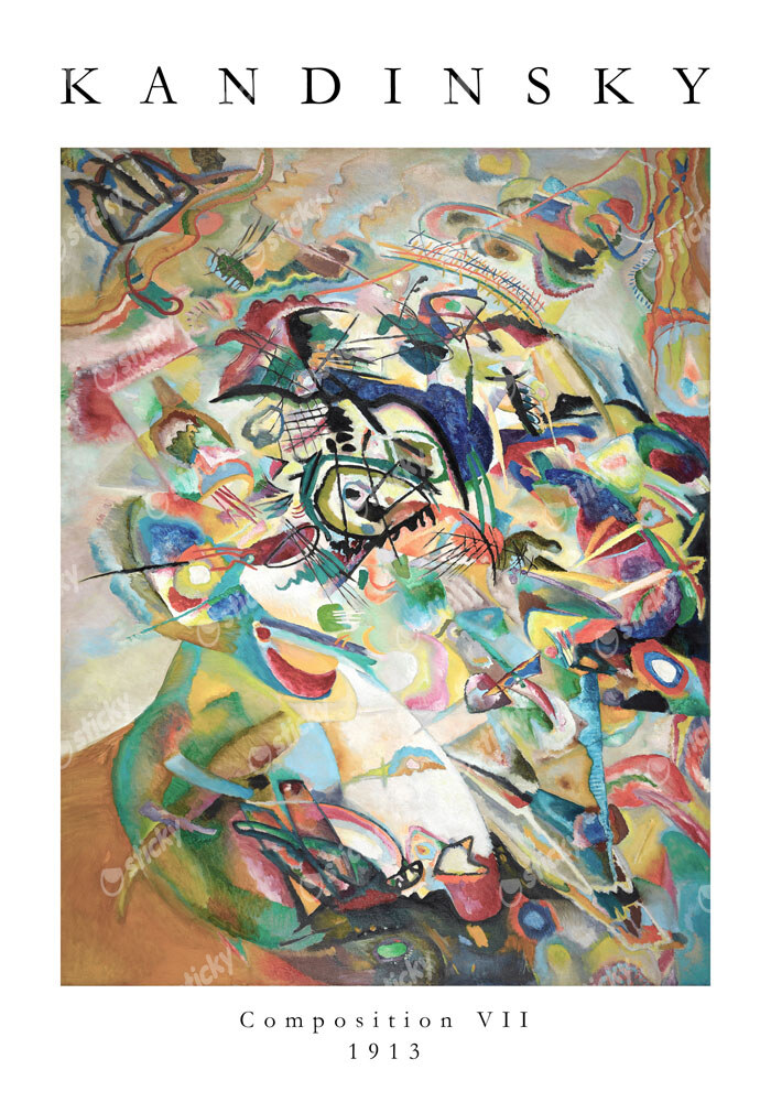 Πόστερ KANDINSKY - COMPOSITION VII