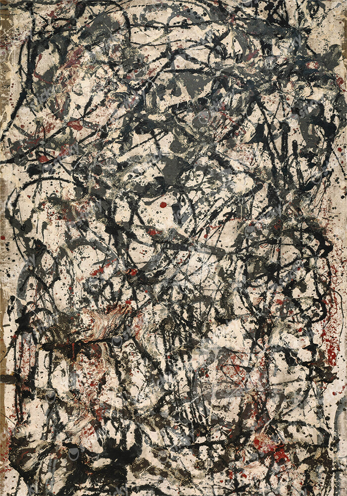 Πινακας σε καμβά JACKSON POLLOCK - ENCHANTED FOREST 1947