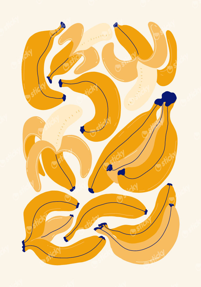 Πόστερ ABSTRACT BANANAS