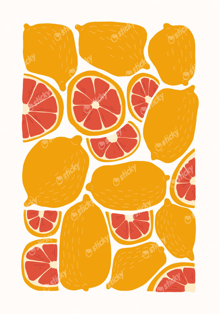 Πόστερ ABSTRACT ORANGES