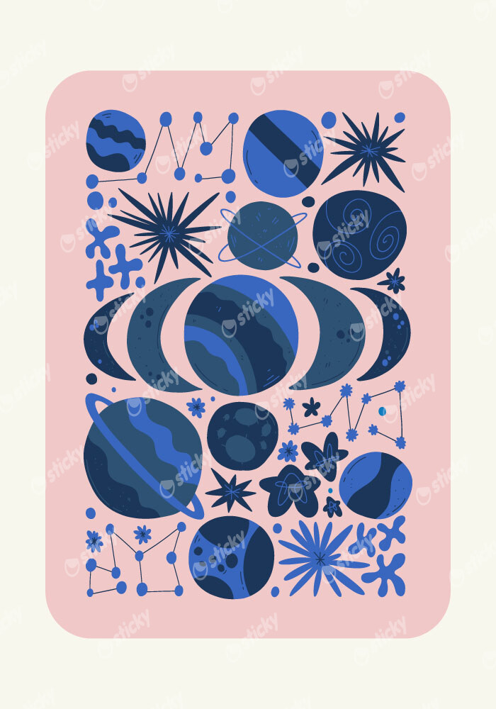 Πόστερ ABSTRACT SPACE 2
