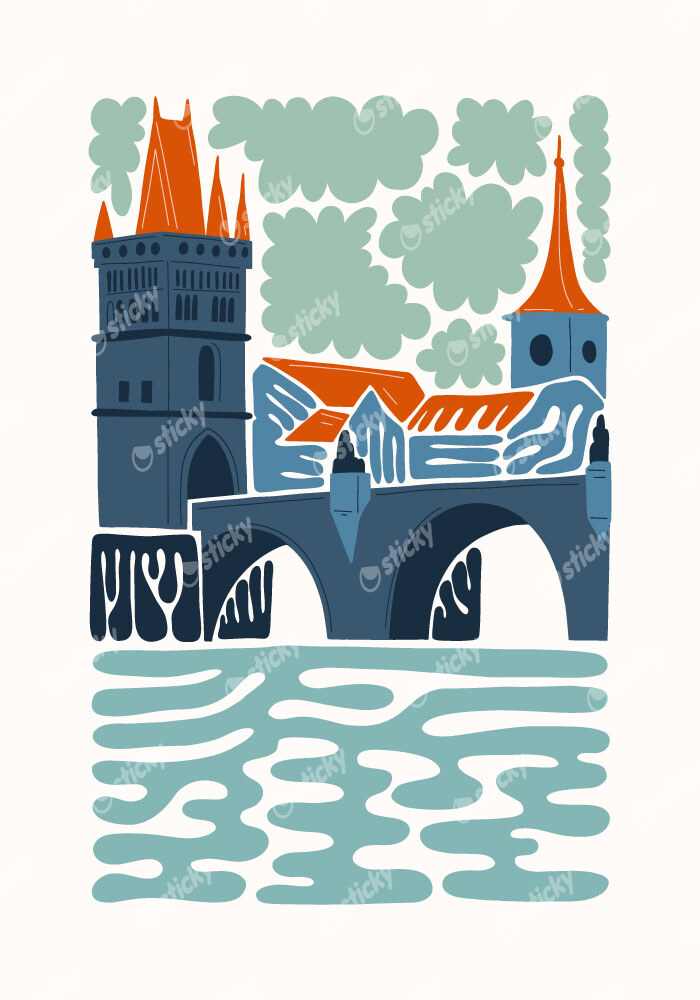 Πόστερ ABSTRACT LONDON BRIDGE