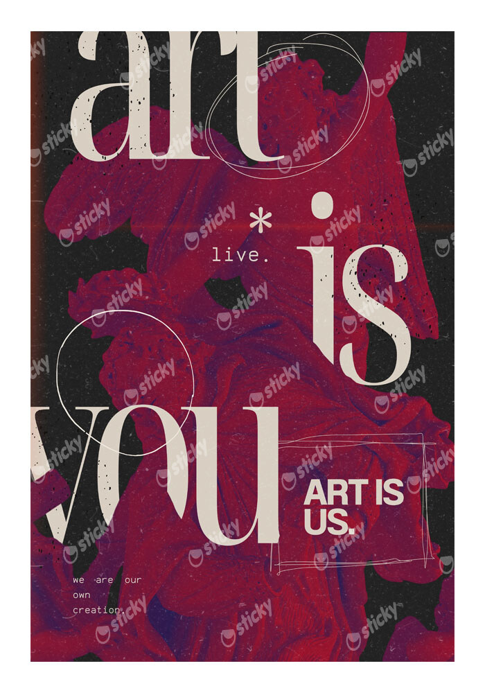Πόστερ TRENDY ART IS YOU