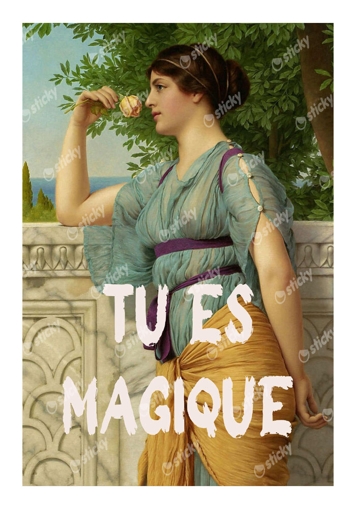 Πόστερ ALTERED ART TU ES MAGIQUE