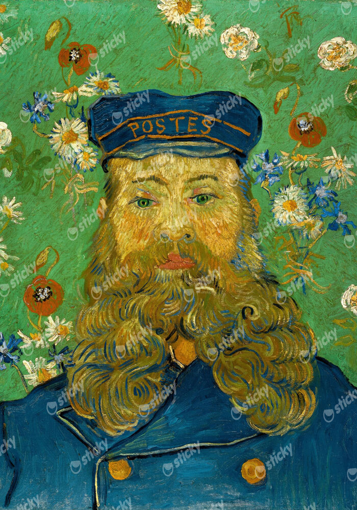 Πινακας σε καμβά VAN GOGH - PORTRAIT OF JOSEPH ROULIN