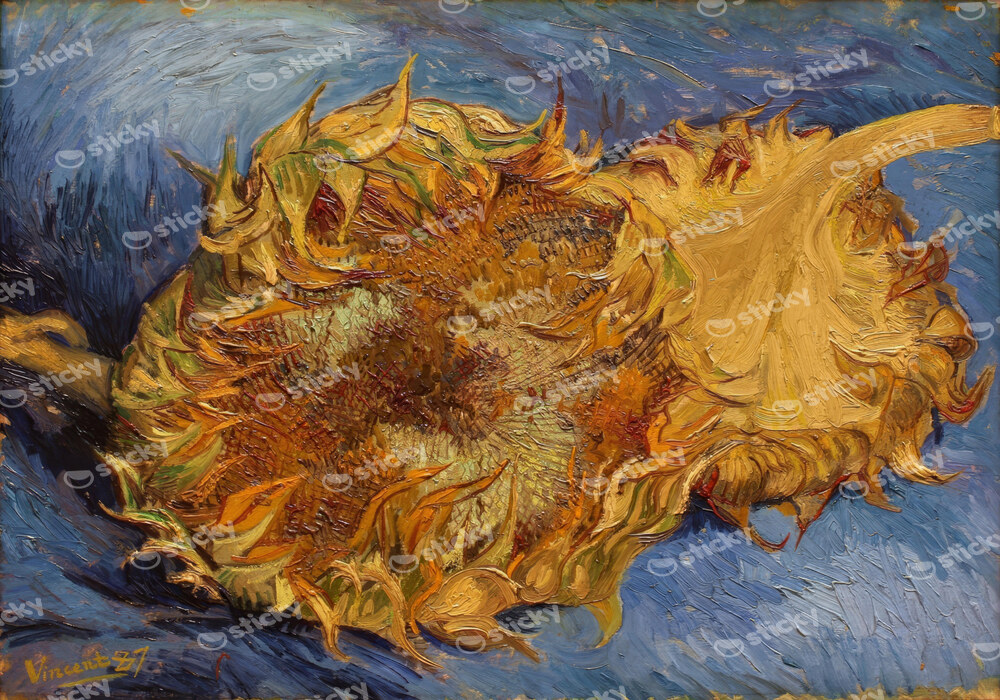 Πινακας σε καμβά VAN GOGH - THE SUNFLOWERS
