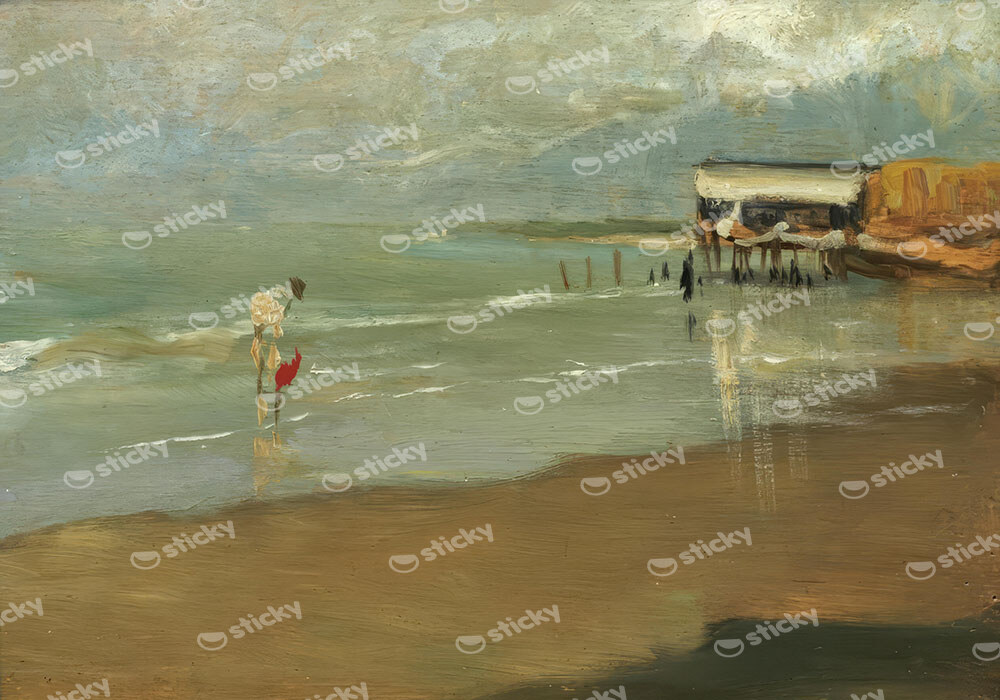 Πινακας σε καμβά JOAQUIN SOROLLA - PLAYA DE GALICIA
