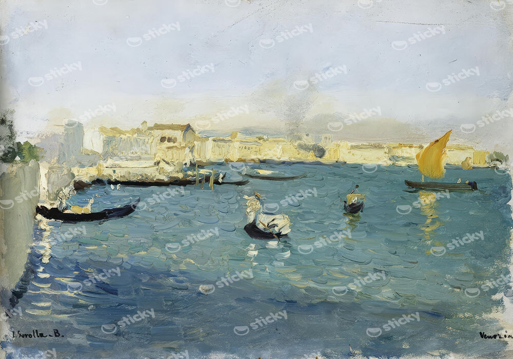 Πινακας σε καμβά JOAQUIN SOROLLA - VENECIA