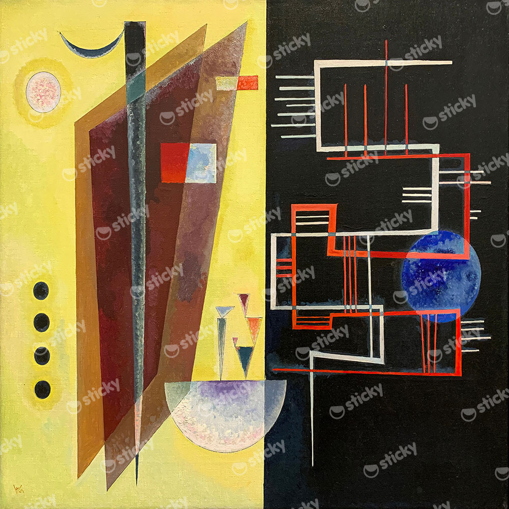 Πίνακας σε καμβά KANDINSKY - INNER ALLIANCE