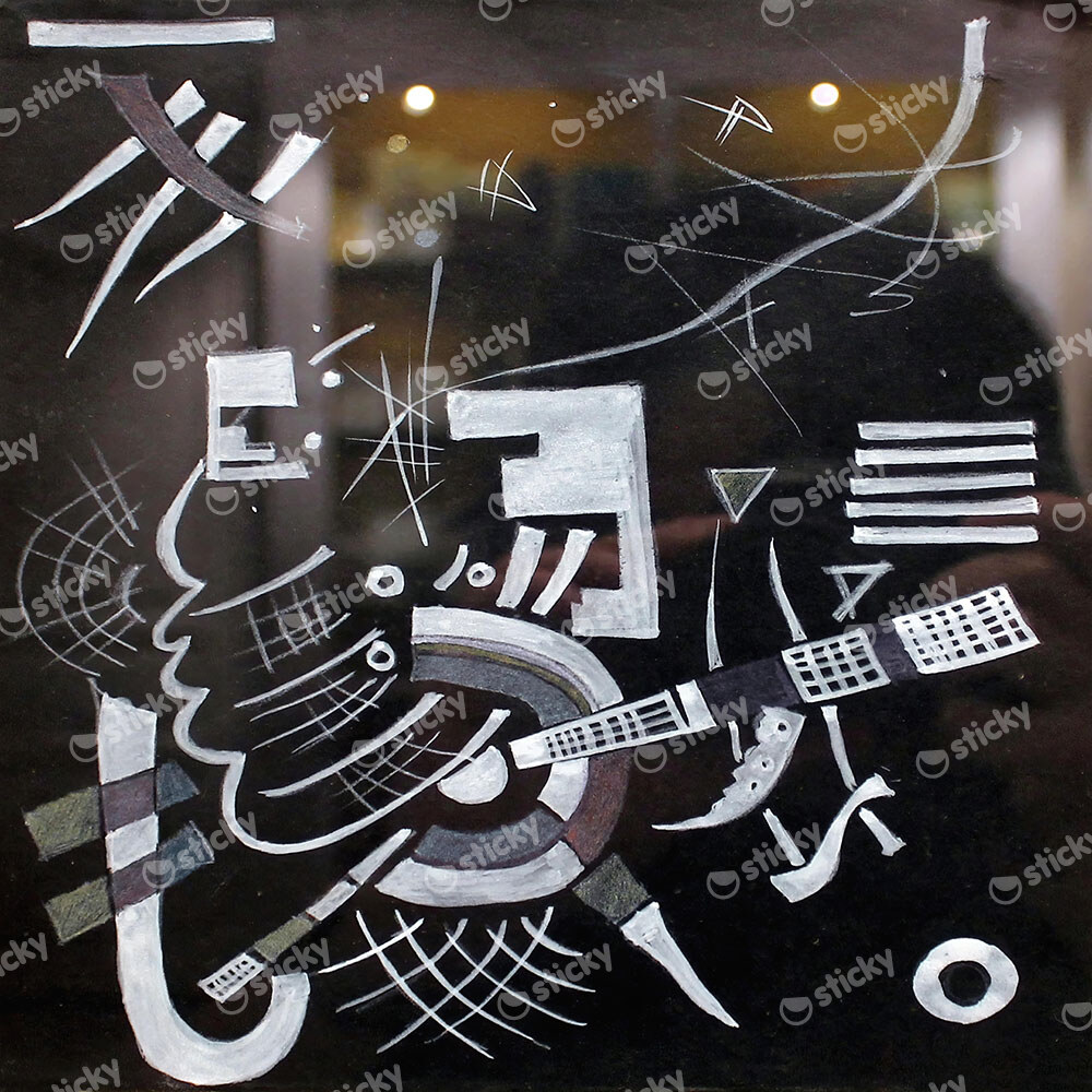 Πίνακας σε καμβά KANDINSKY - COMPOSITION 1920