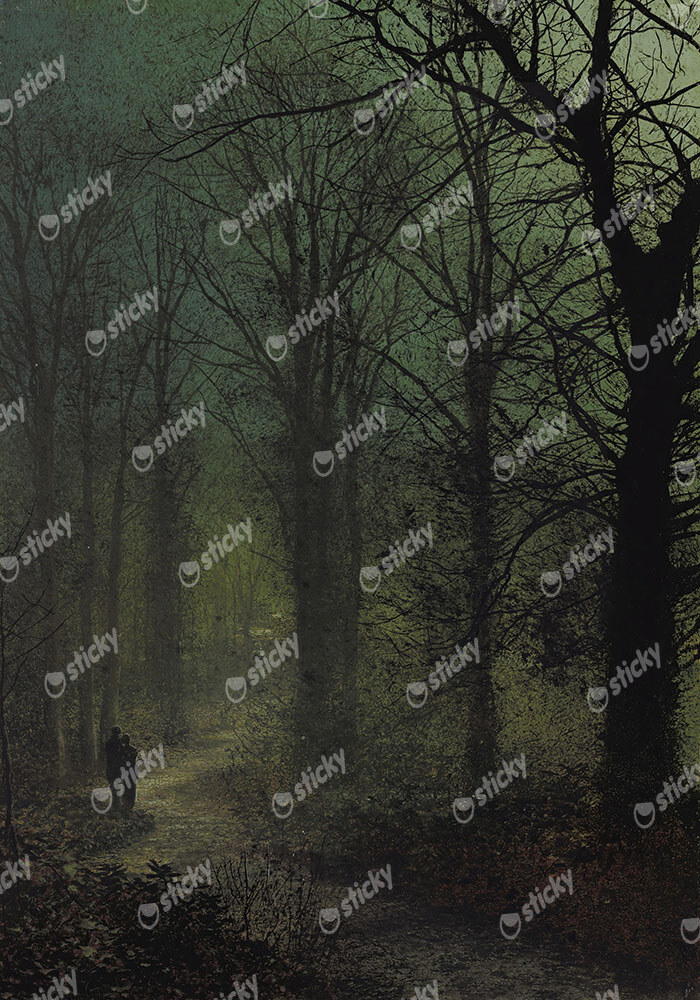 Πινακας σε καμβά JOHN ATKINSON - THRO' THE WOOD
