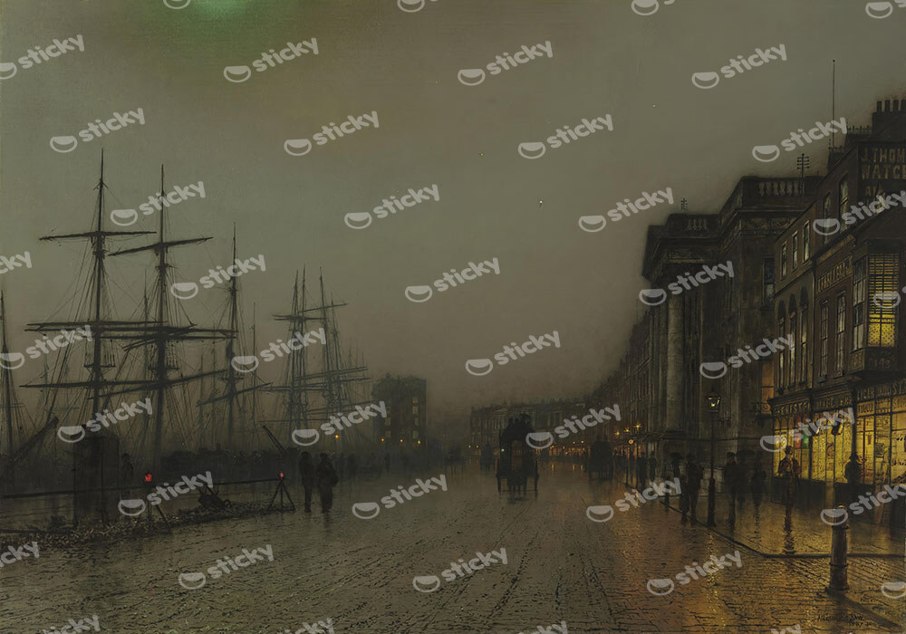 Πινακας σε καμβά JOHN ATKINSON - CANNY GLASGOW