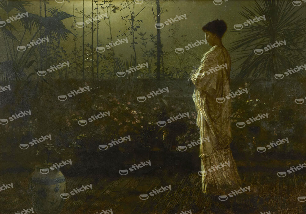 Πινακας σε καμβά JOHN ATKINSON - NIGHT VIGIL