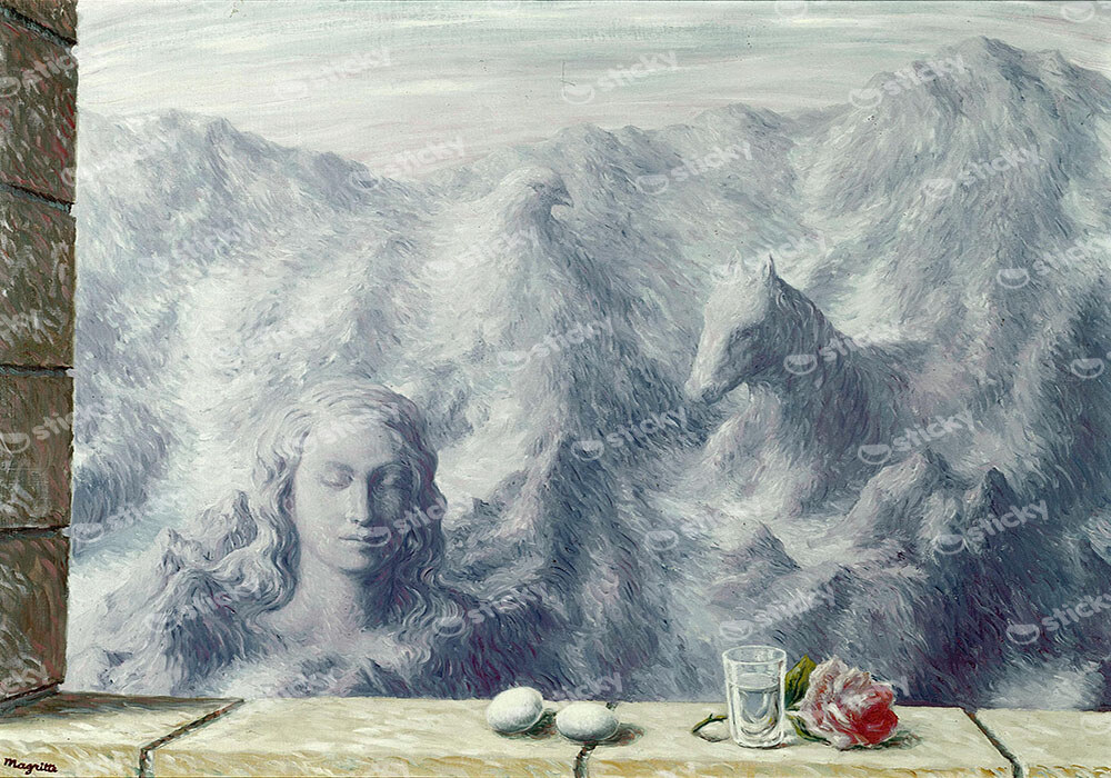 Πινακας σε καμβά MAGRITTE - THE RENOIR PERIOD