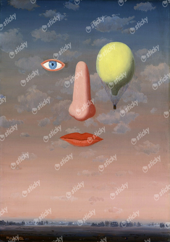 Πινακας σε καμβά MAGRITTE - THE BEAUTIFUL RELATIONS