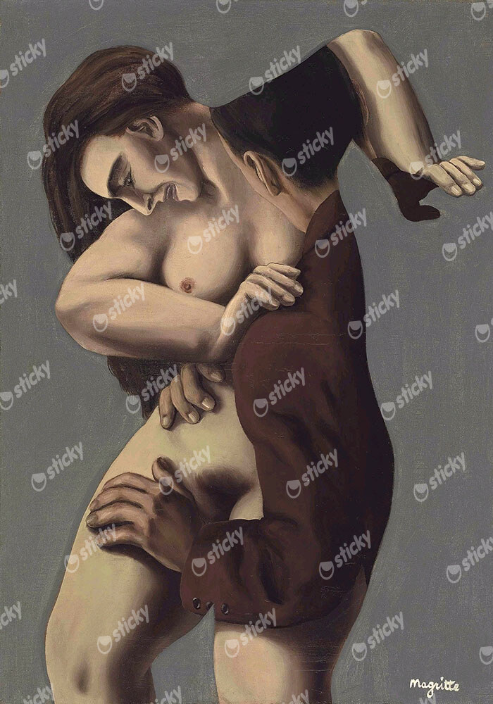 Πινακας σε καμβά MAGRITTE - THE GIGANTIC DAYS