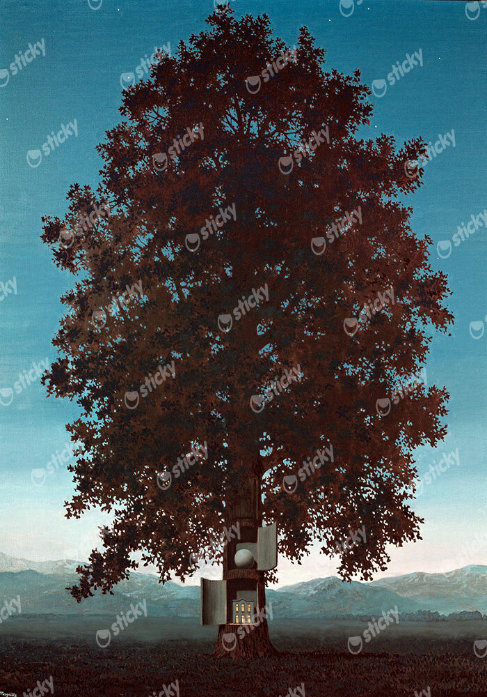 Πινακας σε καμβά MAGRITTE - THE VOICE OF BLOOD