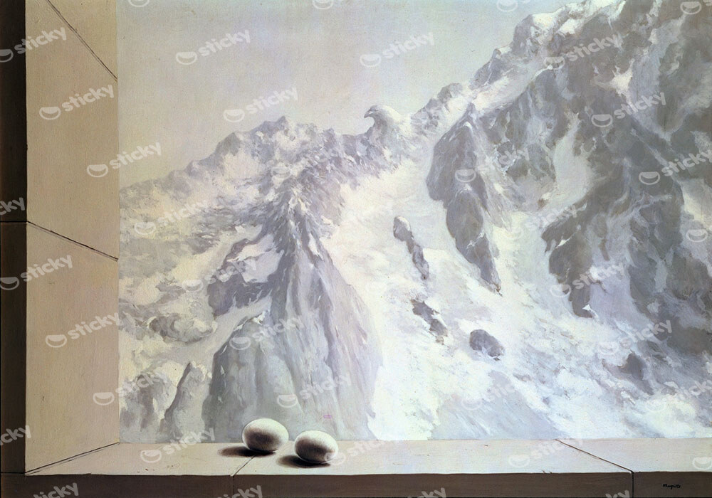 Πινακας σε καμβά MAGRITTE - THE DOMAIN OF ARNHEIM