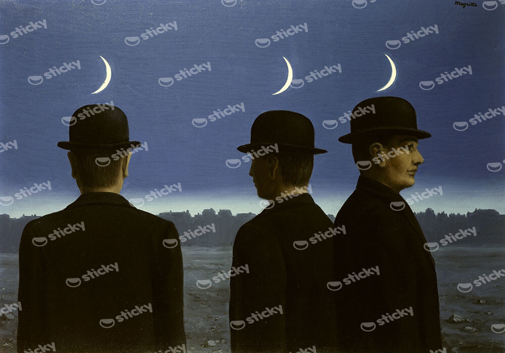 Πινακας σε καμβά MAGRITTE - THE MYSTERIES OF THE HORIZON