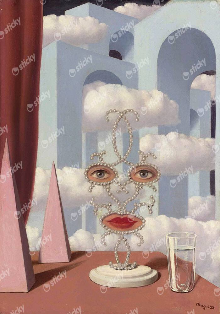 Πινακας σε καμβά MAGRITTE - SCHEHERAZADE