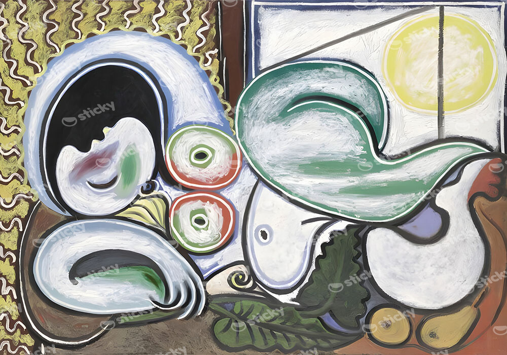 Πινακας σε καμβά PICASSO - RECLINING NUDE