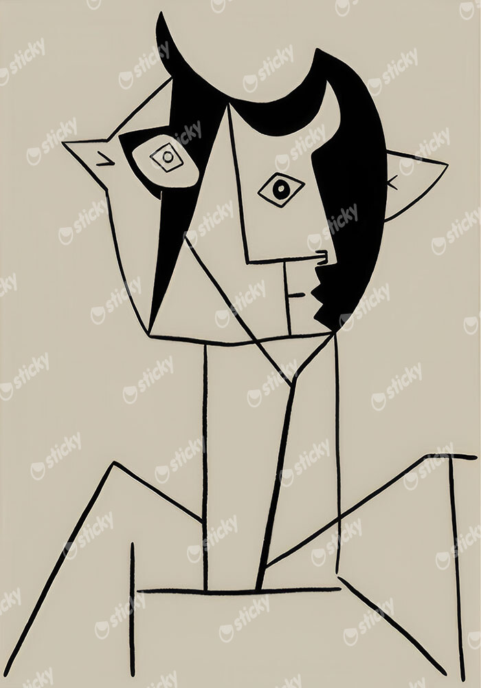 Πινακας σε καμβά PICASSO - FAUN