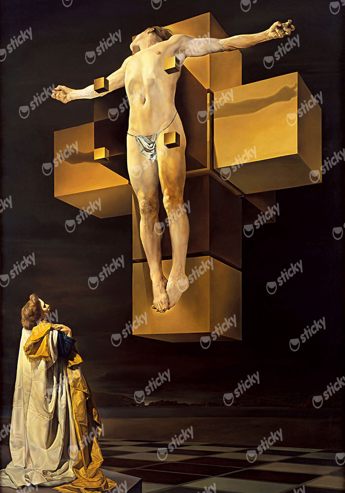 Πινακας σε καμβά DALI - CRUCIFIXION