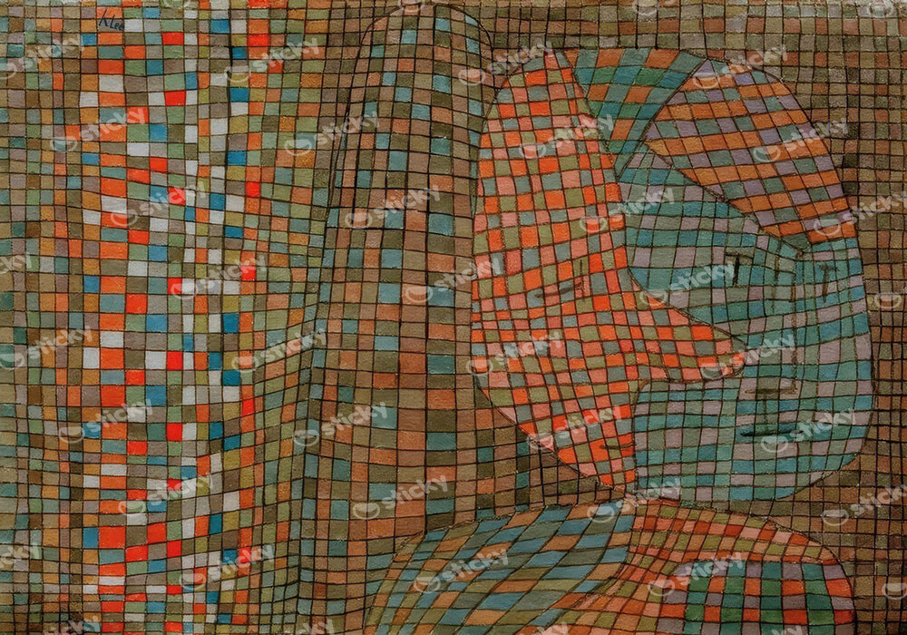 Πινακας σε καμβά PAUL KLEE - ABSTRUSE