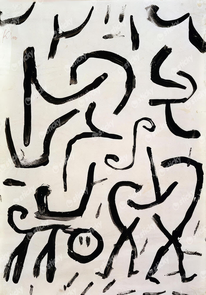 Πινακας σε καμβά PAUL KLEE - ABSTRACT