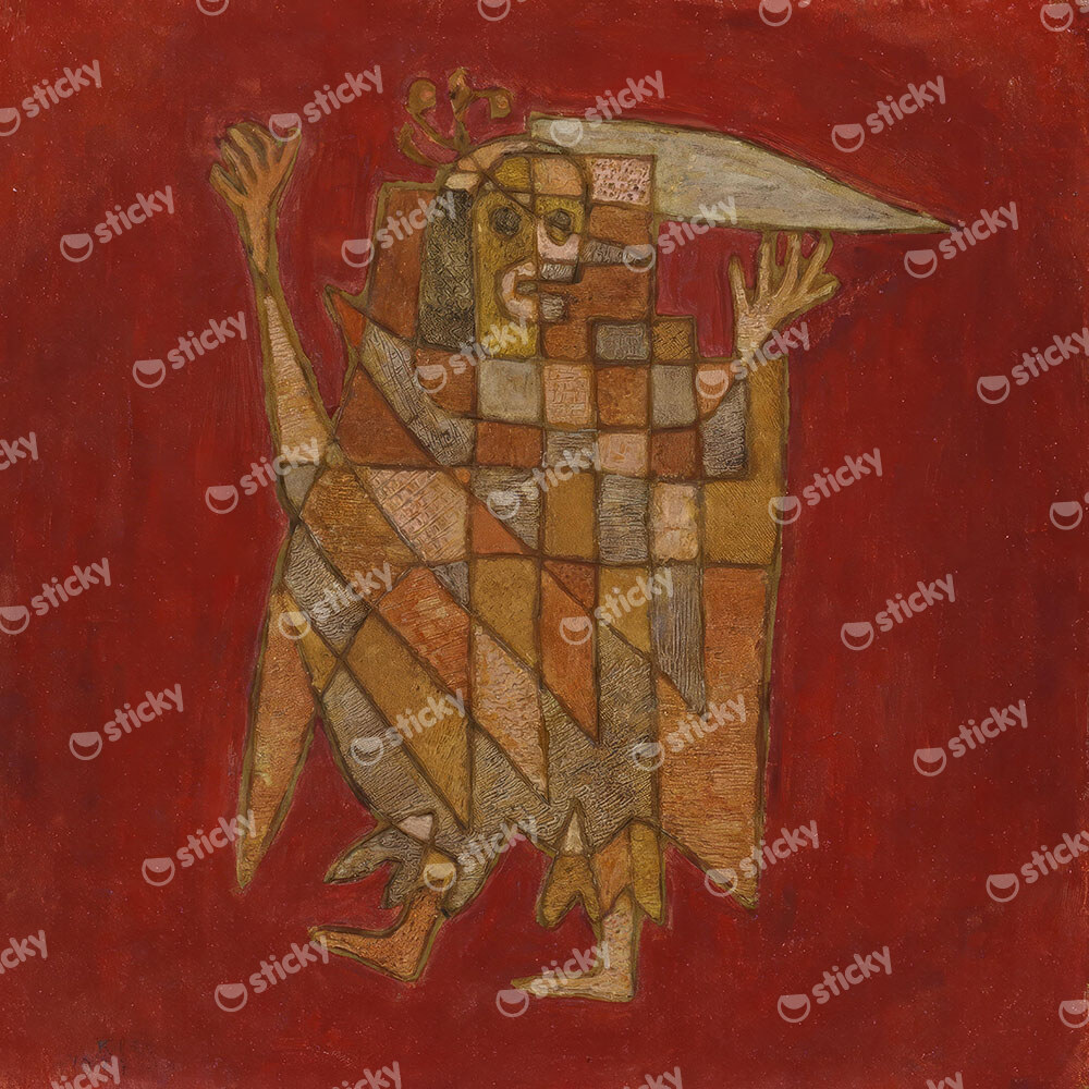 Πίνακας σε καμβά PAUL KLEE - ALLEGORICAL FIGURE