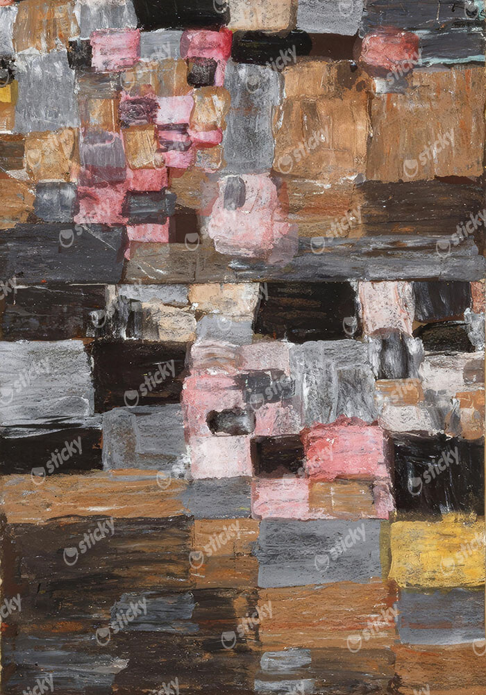 Πινακας σε καμβά PAUL KLEE - ASCENT OF A TOWN