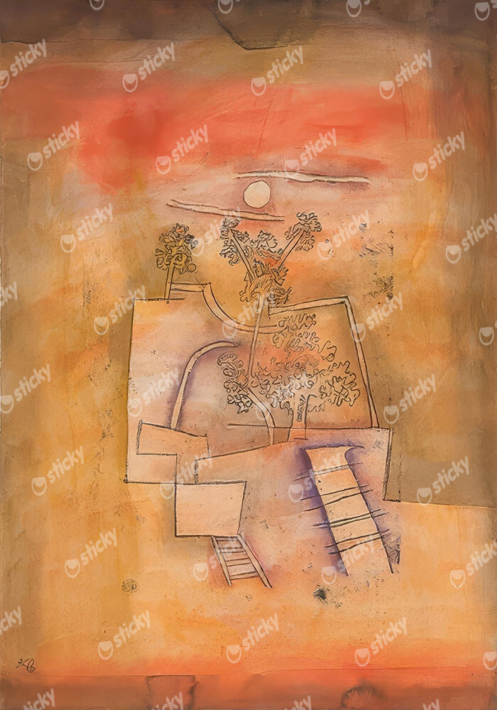 Πινακας σε καμβά PAUL KLEE - TREE CULTURE